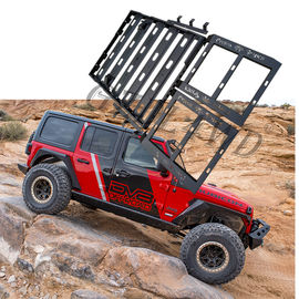 Black Steel Roof Rack For Jeep Wrangler Jl Roof / Luggage Bar Carrier Roof Rack