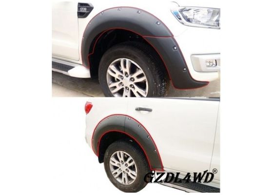 Auto Parts ABS Plastic Black Wheel Arch Fender Flares For Ford Everest 2015-2016