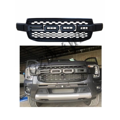 LED Car Front Grille For Ford Ranger 2022 Sport Wildtrak XLT Ranger Accessories