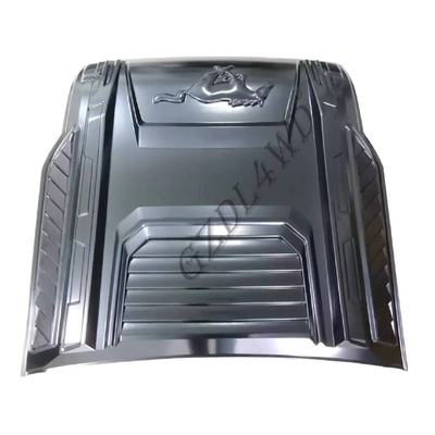 Custom Hood Scoops Cover For Ford Ranger T9 Pickup Plastic Smooth Shinny Surface