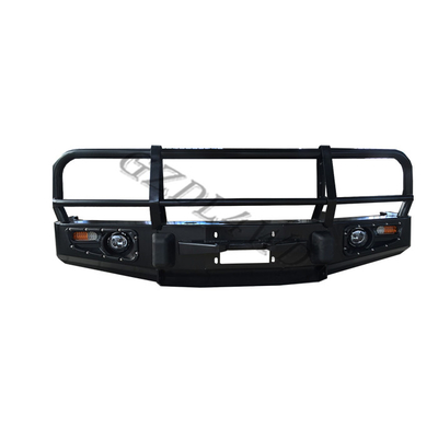 Truck Front Bumper Guard Metal Bull Bar Fit Pickup Lc Fj 80 Black