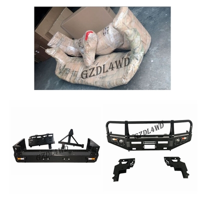 4x4 Front Rear Bumper Steel Car Bull Bar Fit Land Cruiser 100 Series