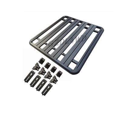 4x4 Aluminum Alloy Universal Flat Roof Rack For Packing Luggage