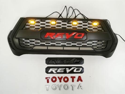 Aftermarket Front Grill Mesh For Toyota Hilux Revo Rocco 2018