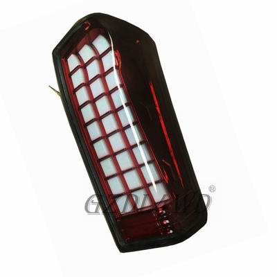 ABS Auto Parts Red Smoked Black Car led tail lights For Dmax 2020+