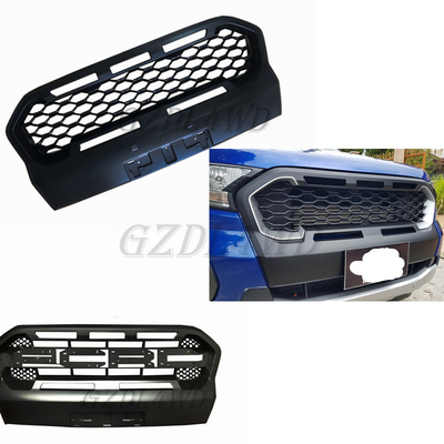 Plastic Car Front Grill Mesh Body Kit For Ranger Wildtrak T8 2018+