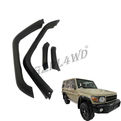 3.0mm Thickness Truck Car Inner Fender Mudguard For LC76 SUV Wheel Arch ABS Kits