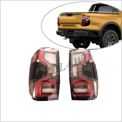 Smoked Black 4wd Tail Lights For Ford Ranger 2023 Tail Lamp Replacement
