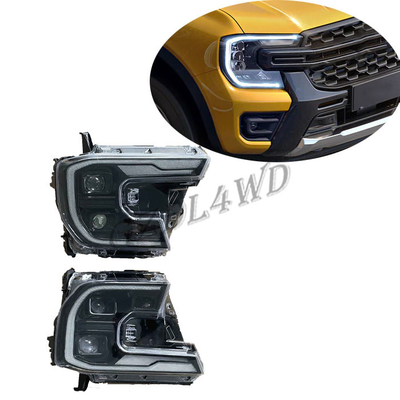 Replacement Headlight Kits Abs 4x4 Driving Lights For Ford Ranger 2023 T9 Wildtrak Lamp