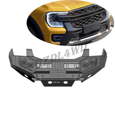 Auto CE Front Bumper Guard For Ford Ranger 2023 Steel Kits