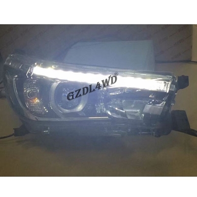 Plastic Auto Led Headlight For Toyota Revo Rocco Never Rust