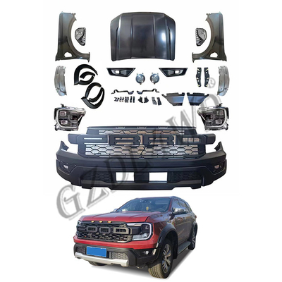 Car Facelift Upgrade 4x4 Body Kits For Everest 2016-2021 Upgrade To Ranger Raptor 2022