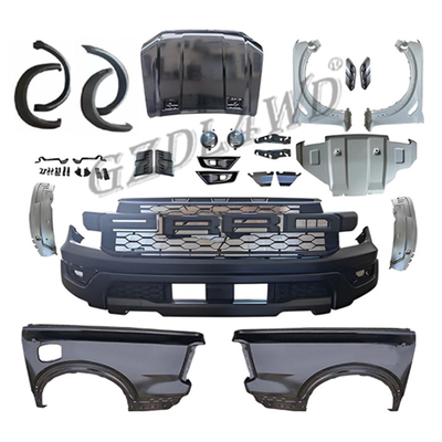 GZDL4WD Conversion Upgrade Body Kit For Ranger 2022 XLT Sport Wildtrak Upgrade To Raptor 1/1