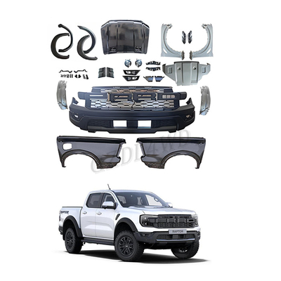 GZDL4WD Conversion Upgrade Body Kit For Ranger 2022 XLT Sport Wildtrak Upgrade To Raptor 1/1