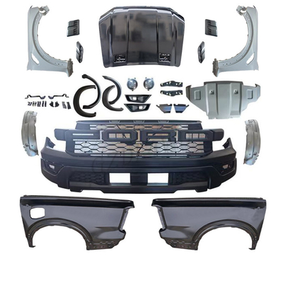 GZDL4WD Conversion Upgrade Body Kit For Ranger 2022 XLT Sport Wildtrak Upgrade To Raptor 1/1