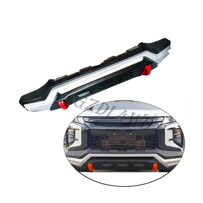 Plastic Front Bumper Guard For Triton L200 2019+ With LED Lights