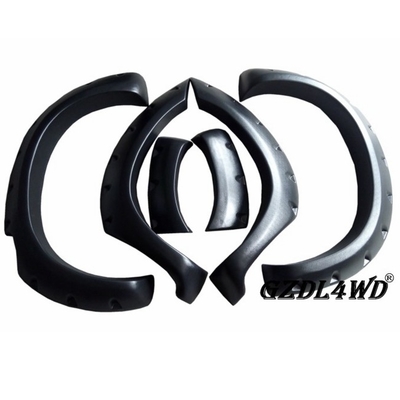 Texture Black 4x4 Front Wheel Arches For HILUX VIGO 2005-2011
