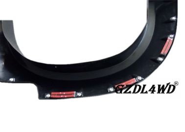 Matte Black Wheel Arch Flares , Toyota Hilux Vigo Fender Flares Pocket Style 2012 - 2014