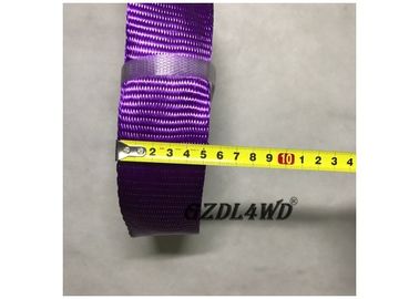 Recovery Tow Strap 5 Ton OEM , Flat Heavy Duty Tow Rope 4x4 Off Road Cut Resistant