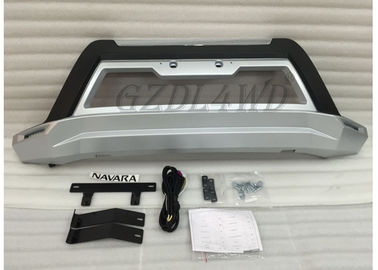 OE Style Front Bumper Guard With Light For Nissan NAVARA NP300 15+