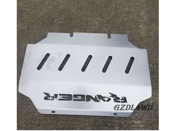 Engine Protection White Steel Skid Plate For Ford Ranger T6 2012-2015 / Pick Up Accessories