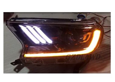 Waterproof LED Headlights For Ford Ranger Wildtrak Mustang Style Front Lights