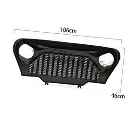 ABS Front Bumper Grille For Jeep Wrangler Jl 2018 / Car Front Grill Parts
