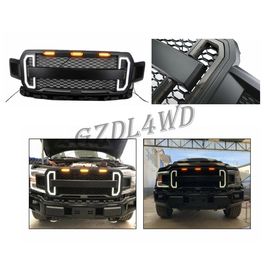 GZDL4WD 4x4 Front Grill Mesh Raptor Accessories For F150 Raptor  2018