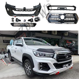 Matte Black Front Bumper Kits For Toyota Hilux Revo To Rocco