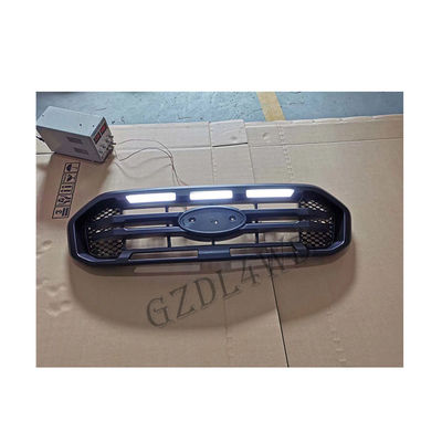 Ford Ranger Raptor 2018 T8 Front Car Bumper Mesh With Light