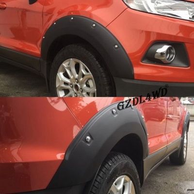 Smooth Black ABS 4x4 Auto Car Wheel Arch Fender Flare Bushwacker For Ford Ecosport