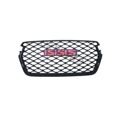 4X4 High Airflow Matte Black Front Grill For Isuzu Dmax 2020 2021