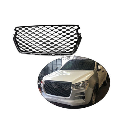 4X4 High Airflow Matte Black Front Grill For Isuzu Dmax 2020 2021