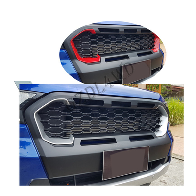 Customized Logo ABS Car Front Grille For Ford Ranger Wildtrak 2015-2018 T7
