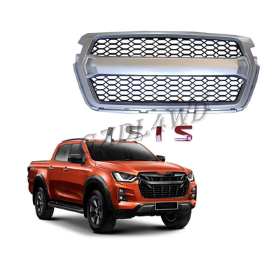 Chrome Front Grill Mesh For Isuzu D-Max DMAX 2020+ Aftermarket Auto Parts