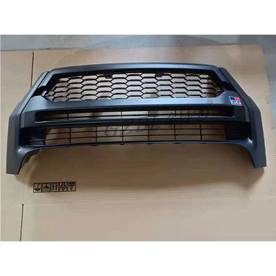 Matte Black Front Grill Mesh Auto Bumper Body Kit For Toyota Hilux  Revo Rocco Upgrate Gr