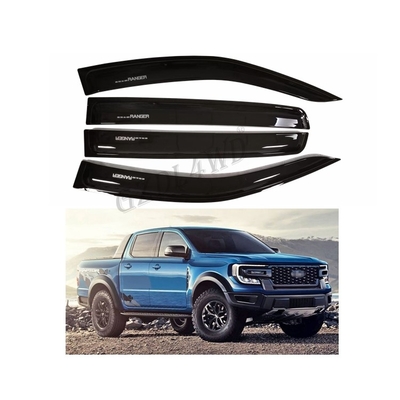 2022 Ford Ranger Body Parts Wind Deflector Rain Guards Ranger Window Visor