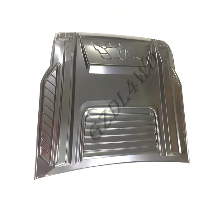 Black Smooth Shinny Plastic Car Bonnet Scoop For Ford Ranger T9 Pickup