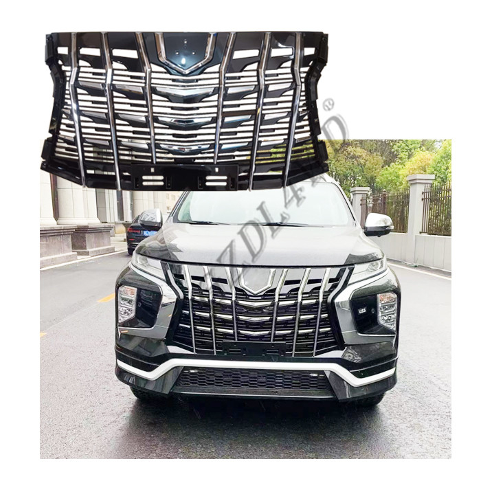 Mitsubishi Pajero Sport 2020+ Front Grill Mesh Easy Installation Black Powdercoat