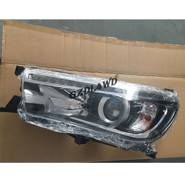 Plastic Auto Led Headlight For Toyota Revo Rocco Never Rust