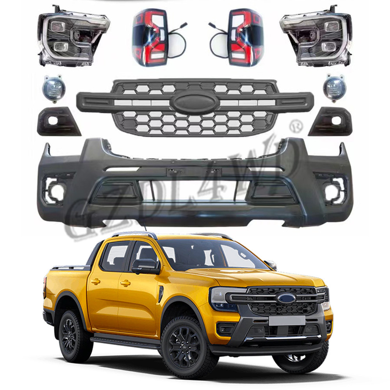 Facelift 4x4 Body Kits For Ranger 2022 XL XLS Upgrade To Wildtrak Conversion Kits