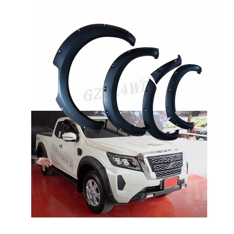 GZDL4WD Wheel Arch Fender Flares For Nissan Navara NP300 2021 ABS Material