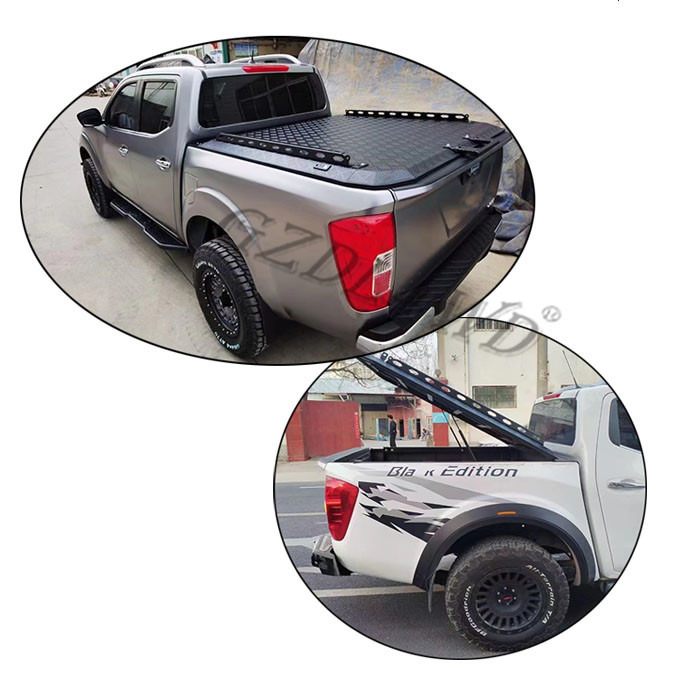 Aluminum Hard Lid Tonneau Cover For Ranger T6 T7 T8 Triton Navara Revo