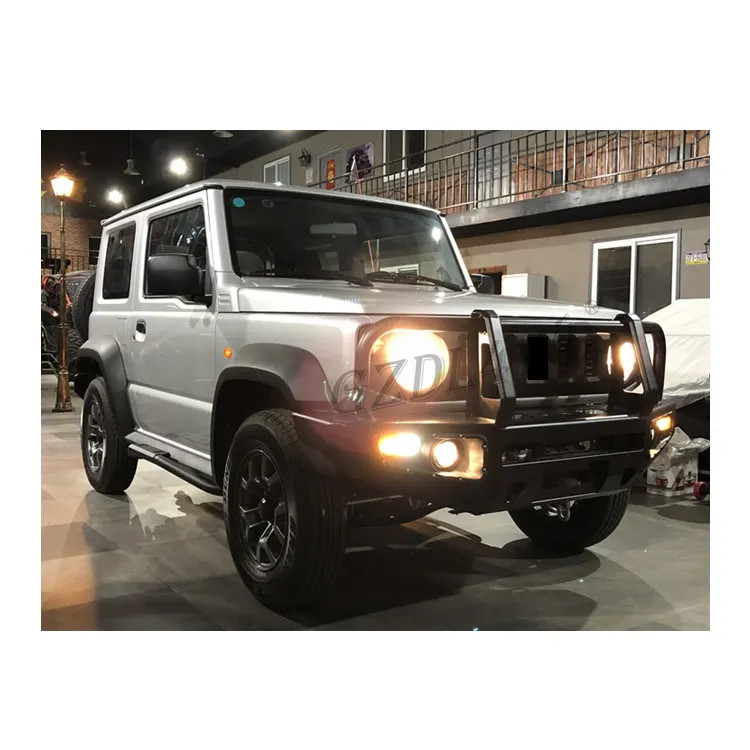 GZDL4WD Pick Up Truck 4X4 Car Accessories Steel Front Bumper Bull Bar For Jimny 2019+ Auto Body Systems