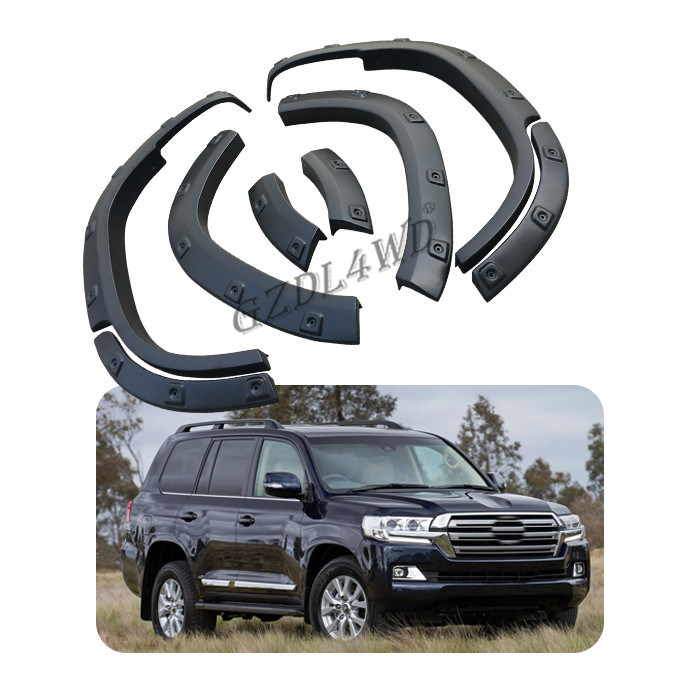 Fender Flares For Land Cruiser LC200 Prado FJ200 2016+ Wheel Arch Fender Flares
