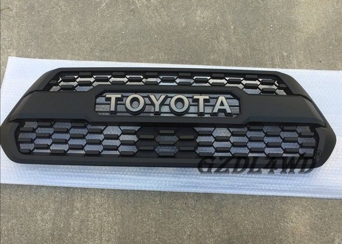 2016 Toyota Tacoma Front Grille TRD Style Front Grille Matte Black For Tacoma Pickup