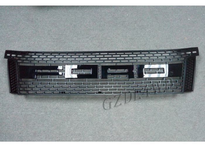 ABS Material Black Lit Replace Trim Front Grille For Original  Ranger T6