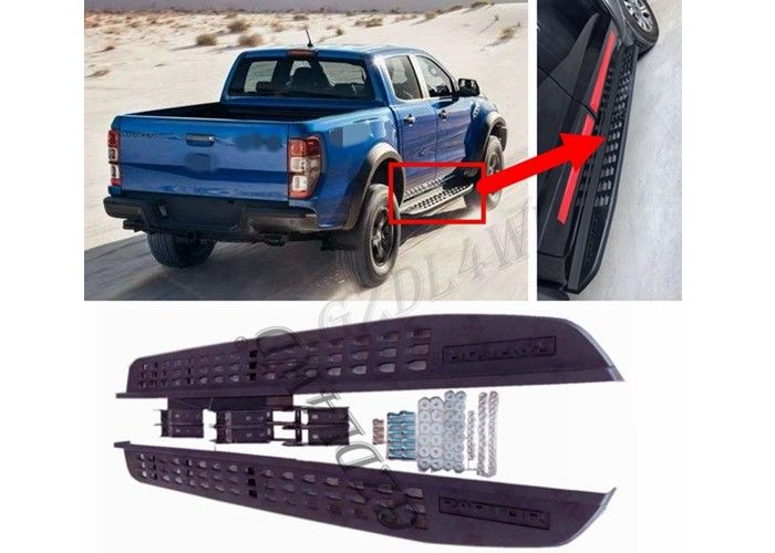 Durable Plastic Car Side Steps Running Board For Ford Ranger 2012-2019