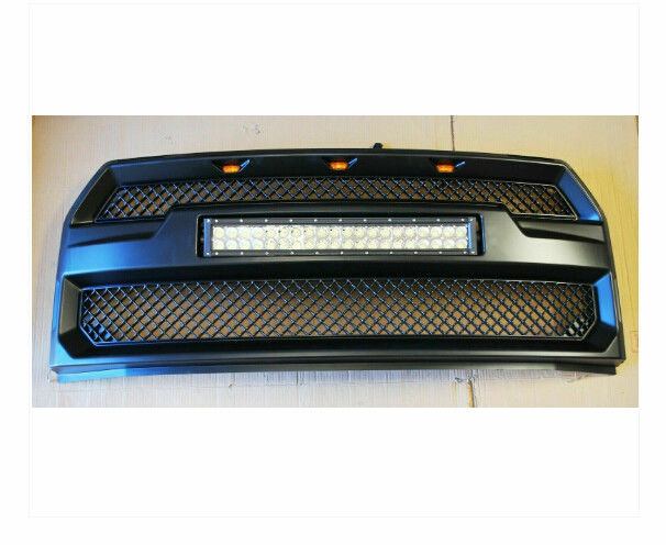 2015-2017 Ford F150 Front Grille With 120W LED Bar Easy Installation