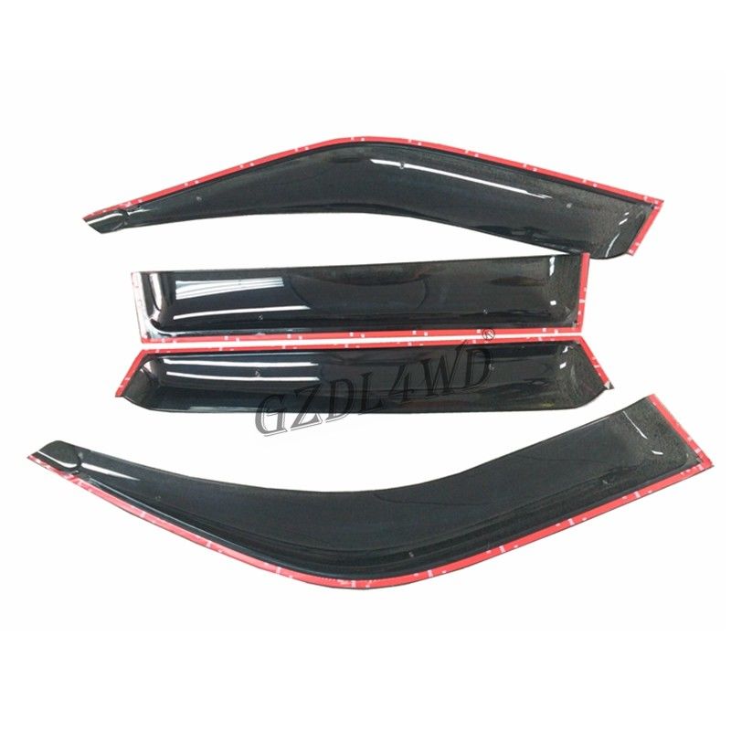 3M Tape Installation Car Window Visors For Toyota Landcruiser 80 LC80